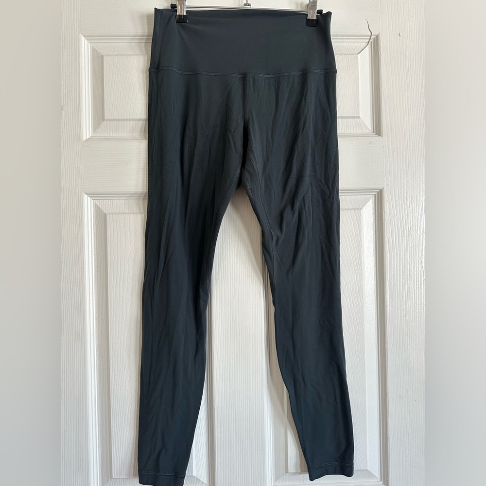 Women’s Align™ High-Rise Pant 28". Slate blue, size 10.